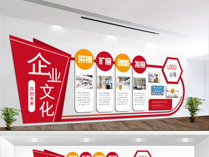 AI微立體企業文化墻設計 打造現代互聯網公司的形象窗口